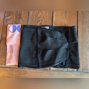 Misty Phases elastic postpartum belly wrap with two ice packs